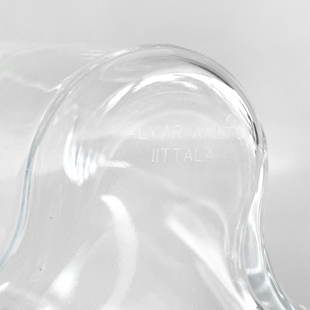 イッタラ iittala アルヴァ・アアルトコレクション Alvar Aalto Collection ベース H95mm クリア 北欧雑貨 ■