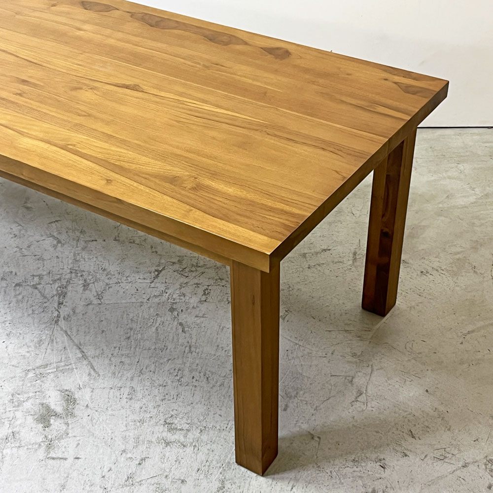 カジャ KAJA チスタ CHISTA オールドチーク チーク無垢材 古材 ダイニングテーブル W180cm インドネシア アジアン家具 ●
