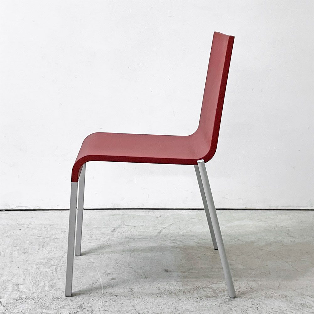 ヴィトラ vitra. ゼロスリー .03 ダイニングチェア スタッキングチェア マールテン・ヴァン・セーヴェレン Maarten Van Severen レッド B ●