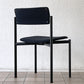 アスコ ASKO キキチェア KIKI CHAIR ダイニングチェア スチール ファブリック ブラック イルマリ・タピオヴァーラ フィンランド 北欧家具 ビンテージ ◇