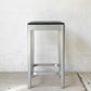 エメコ EMECO カウンタースツール BARSTOOL H61cm シートクッション付き フィリップ・スタルク Philippe Starck ブラッシュドアルミ インダストリアルデザイン ★