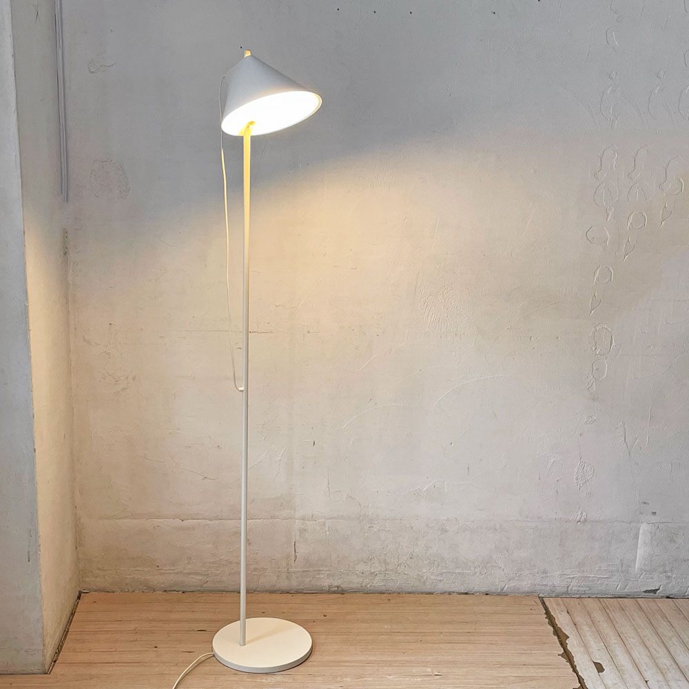ルイスポールセン louis poulsen ユー フロアランプ Yuh Floor Lamp LED一体型 調光 シェード上下昇降・傾斜・回転 ホワイト ★