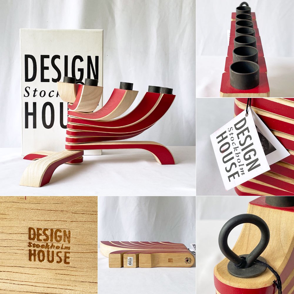 デザインハウスストックホルム DESIGN HOUSE stockholm ノルディック ライト キャンドルホルダー 7アーム 北欧 スウェーデン タグ・元箱付き ◇
