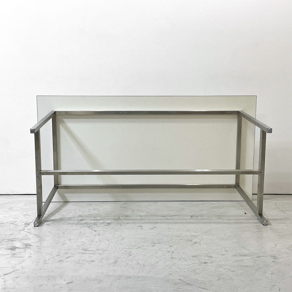 ステンレス ワークテーブル Stainless Steel Work Table 作業台 ワークテーブル デスク シェルフ 店舗什器 調理台 厨房 工業系 ●