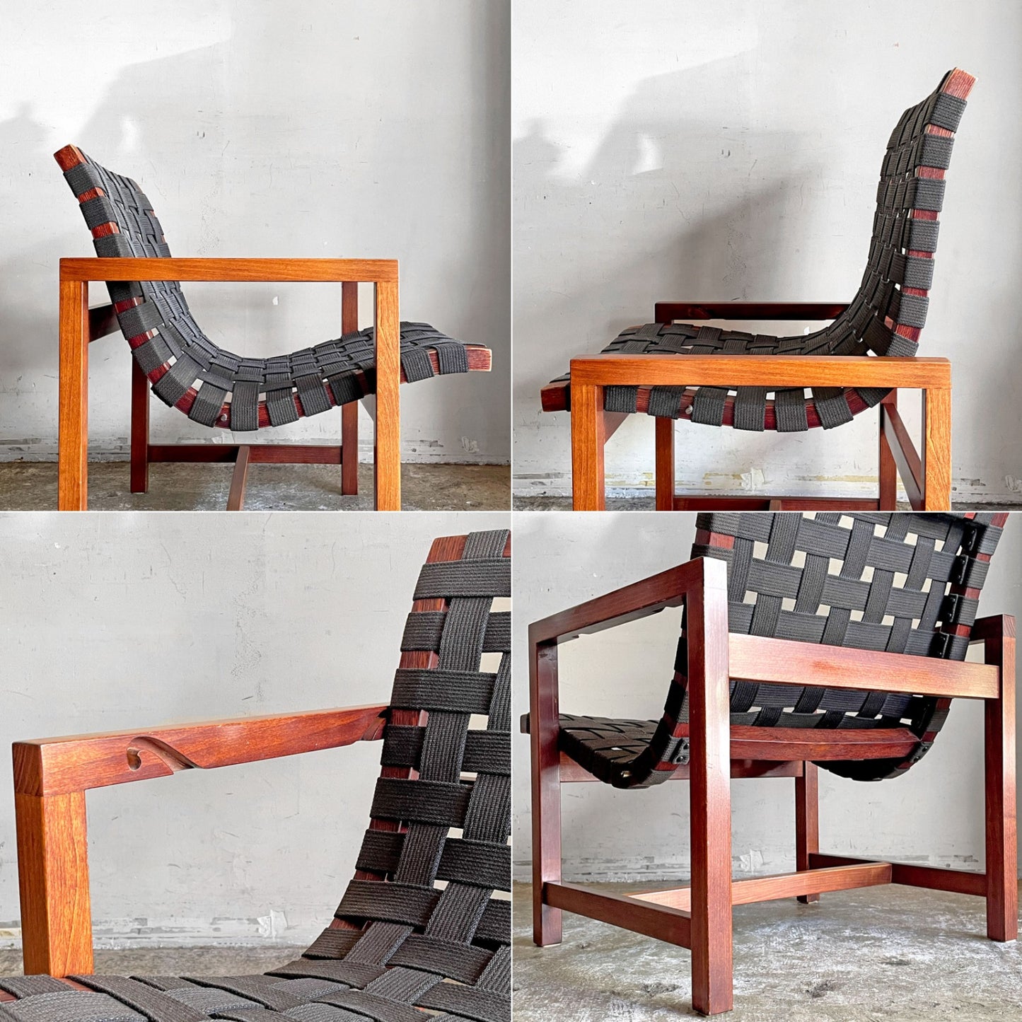 セントー SENTOU 2ポジション モジュラーチェア アームチェア ラウンジチェア オーク材 fauteuil-C ハーマン・ルース Hermann Loos フランス ■