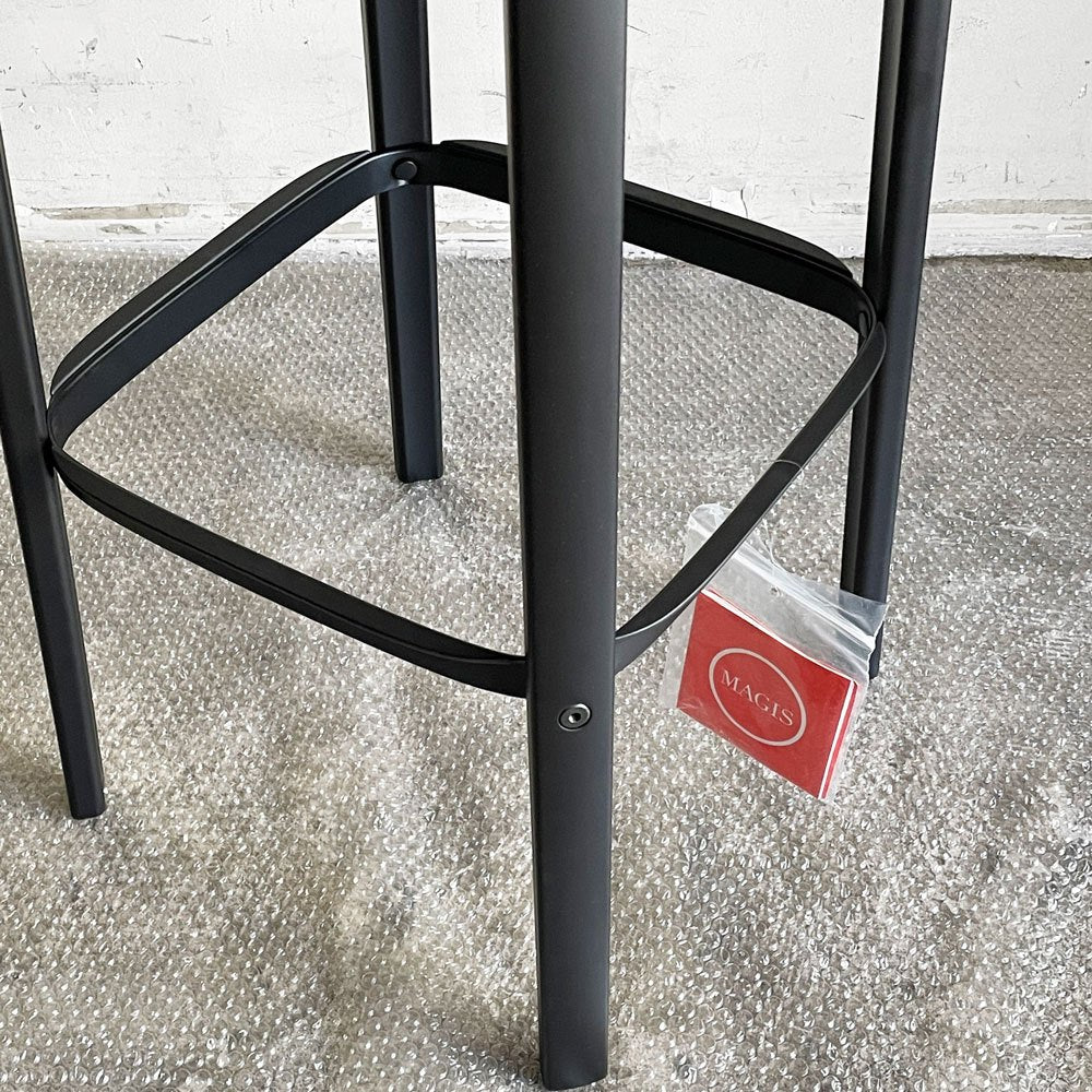 マジス MAGIS スティールウッドスツール Steelwood Stool ビーチ材 スチール ブラック イタリア ロナン＆エルワン・ブルレック 定価¥93,500 組立検品済 未使用展示品 ■