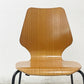 セイアローズ SEIARROWS ウッドスタックチェア WOOD STACK CHAIR チーク材 プライウッド スタッキングチェア B ●
