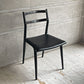 天童木工 TENDO インパラチェア Impala Chair ダイニングチェア ブラック 本革 ホワイトビーチ材 佐々木敏光 ジャパニーズミッドセンチュリーモダン B ♪