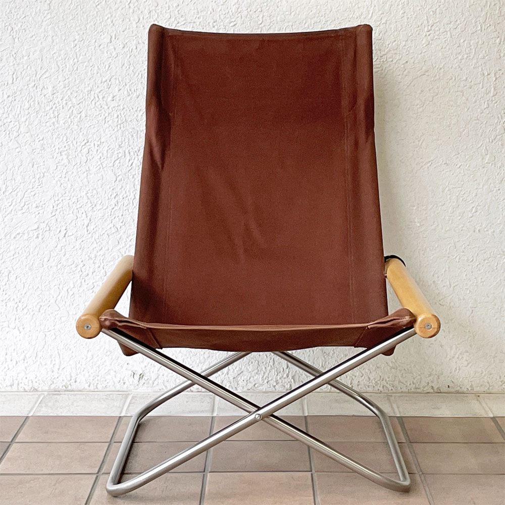 ニーチェア エフ NY chair F フォールディングチェア 折り畳み 新居 猛 ◇