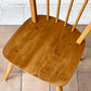 アーコール Ercol フープバックチェア ダイニングチェア スポークバック エルム材 UKビンテージ ブルーラベル 英国家具 ◇