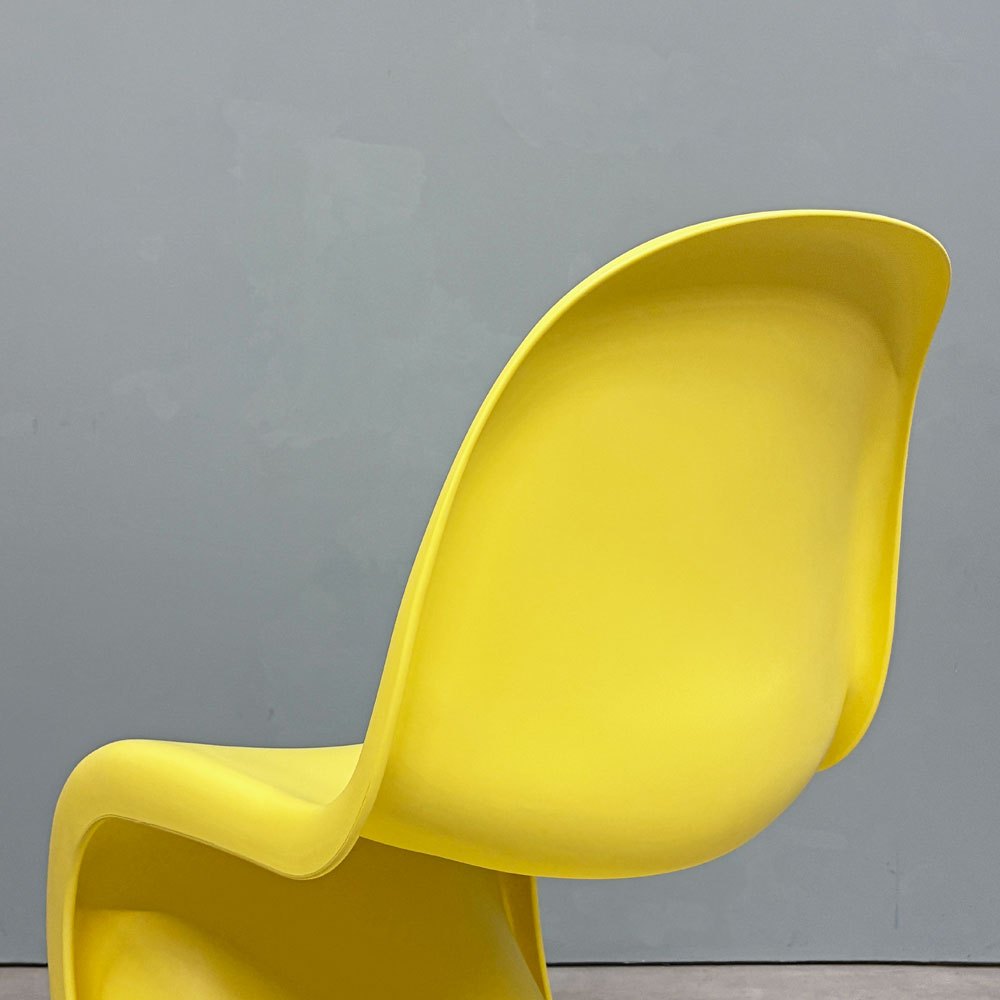 ヴィトラ vitra パントンチェア ダイニングチェア スタッキングチェア イエロー ヴェルナー・パントン Panton ミッドセンチュリー スペースエイジ A ◎