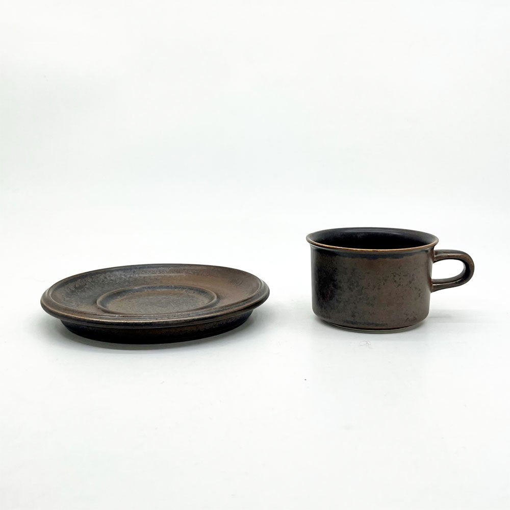アラビア ARABIA ルスカ RUSKA デミタスカップ＆ソーサー C&S ウラ・プロコッペ Ulla Procope フィンランド 北欧食器 B ●