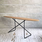 東屋 AZUMAYA スケートボードテーブル skateboard table ロシル ROSIL サイドテーブル スチール メラミン化粧合板 インダストリアル A ♪