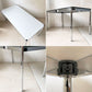 USMモジュラーファニチャー USM Haller USMハラーテーブル ワーキングデスク ダイニングテーブル W150×D75×H74cm パールグレーラミネート(ホワイト) ★