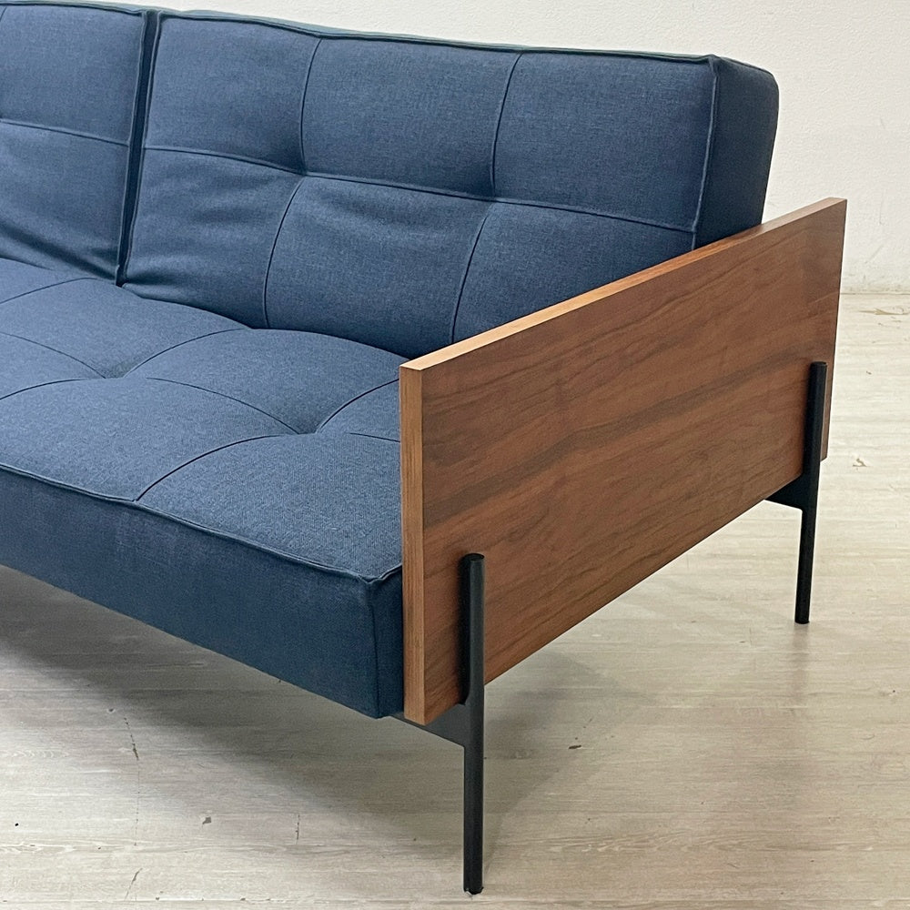 イノベーション・リビング INNOVATION LIVING スプリットバック ラウゲ 3Pリクライニング ソファ SPLITBACK LAUGE SOFA ウォールナット Per Weiss 北欧 ●