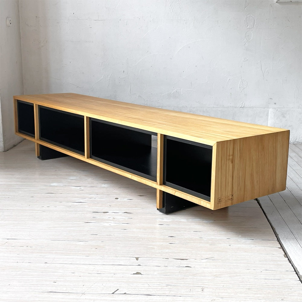 ランドスケーププロダクツ Landscape Products レイモンドキャビネットロー RAYMOND CABINET LOW AVボード 桐無垢材 定価85,800- ★