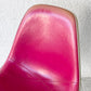 ハーマンミラー Herman Miller サイドシェルチェア サード 3rd ビンテージ PVCレザー FRP製 スタッキングベース イームズ C ◇