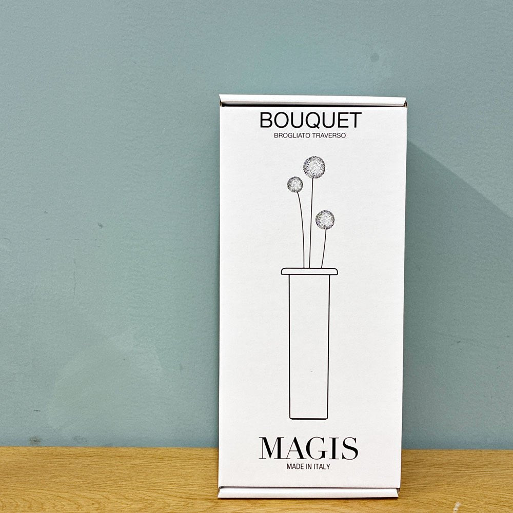 マジス MAGIS ブーケ Bouquet ポータブルランプ フラワーベース ブラックブラウン 内蔵型LED 調光可 箱付 ブロリアート・トラヴェルソ 定価￥39,600- 未使用品 ◎