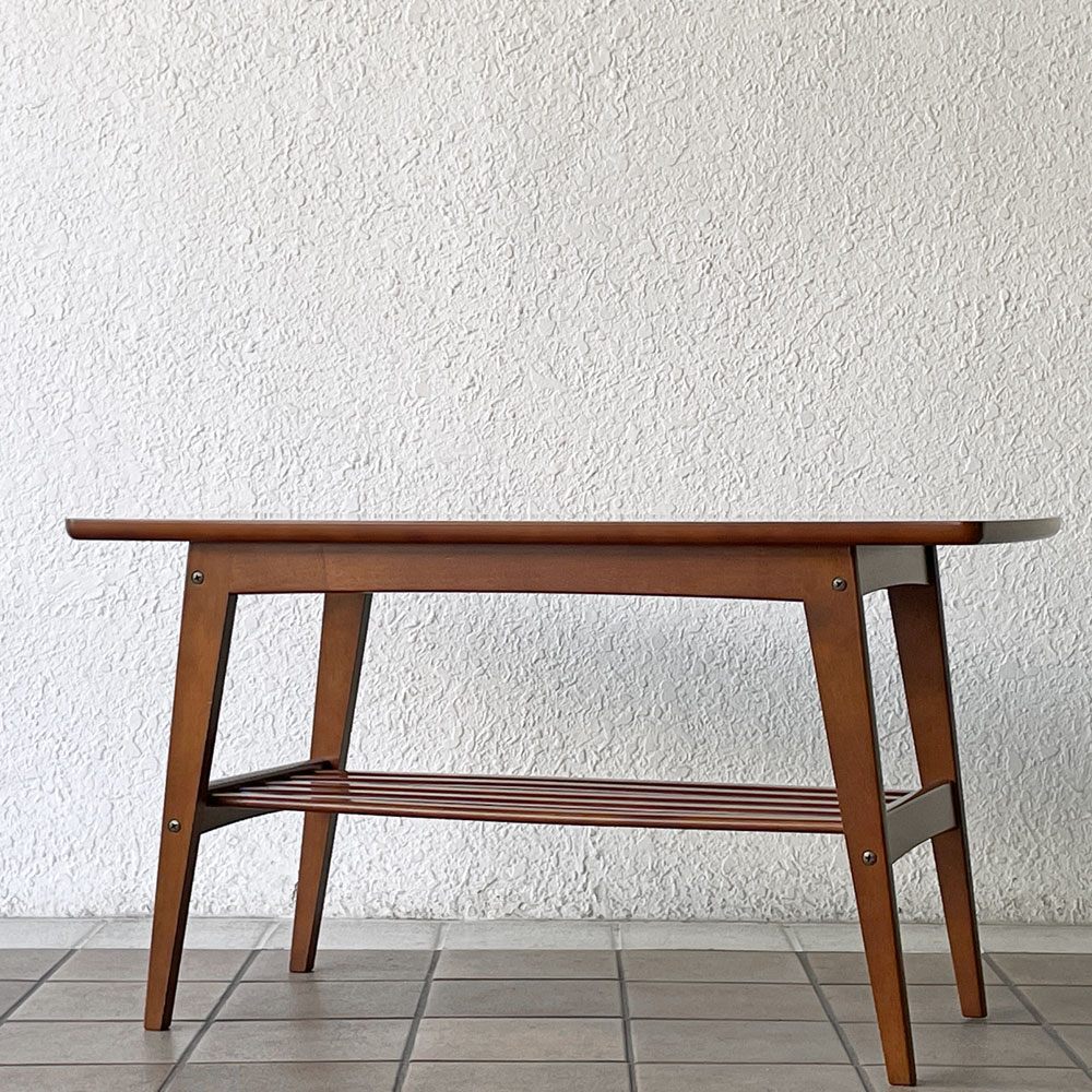 カリモク60 karimoku60 リビングテーブル ローテーブル Sサイズ ムテニエ天板 W90cm ジャパンミッドセンチュリー 生産終了モデル ◇