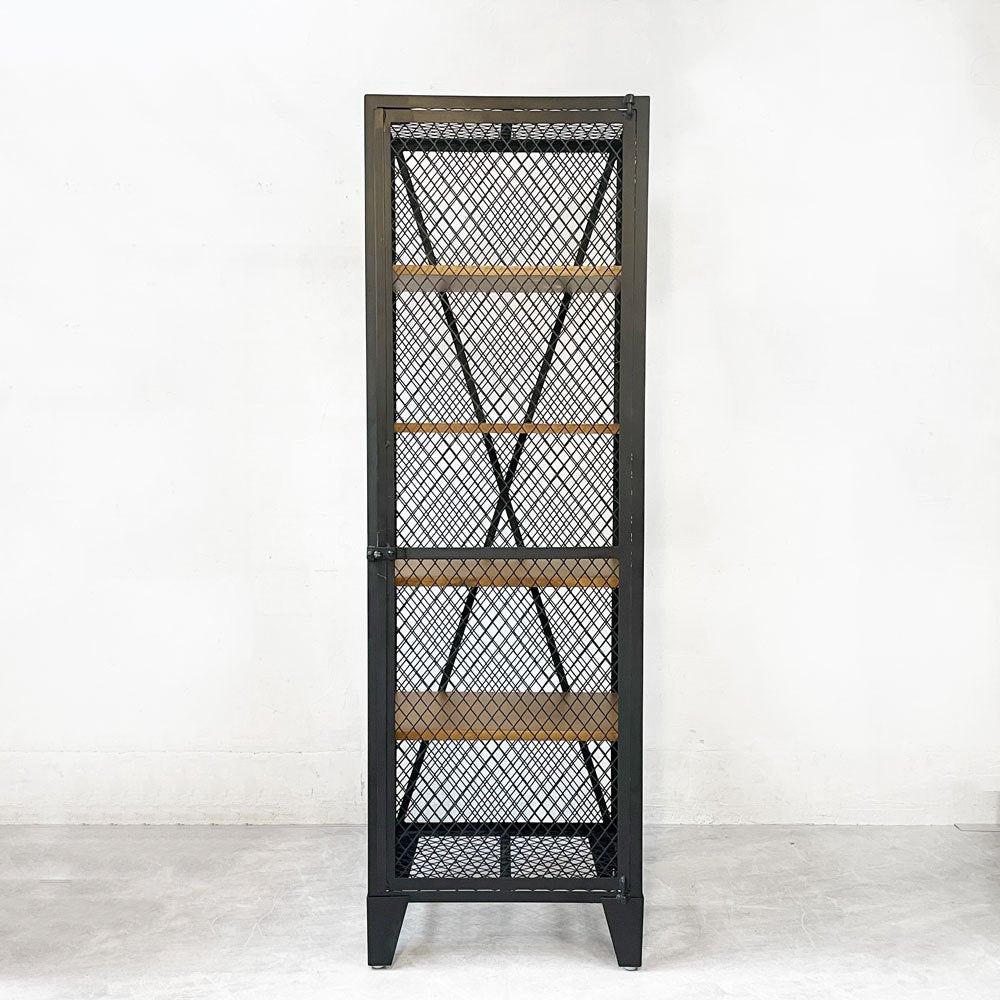 クラッシュゲート CRASH GATE ノットアンティークス CAGO カーゴ ロッカーキャビネット 570  メッシュキャビネット W57cm 棚板4枚 アジャスター付 関家具 インダストリアル 定価￥94,600- ★