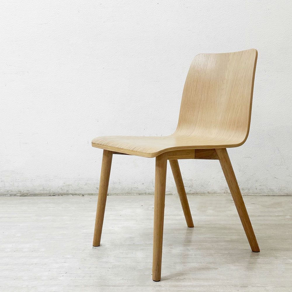 スケッチ Sketch タミチェア TAMI Chair ダイニングチェア オーク材 プライウッド 北欧 デンマーク 定価 ￥31,900- 現状品 B ●
