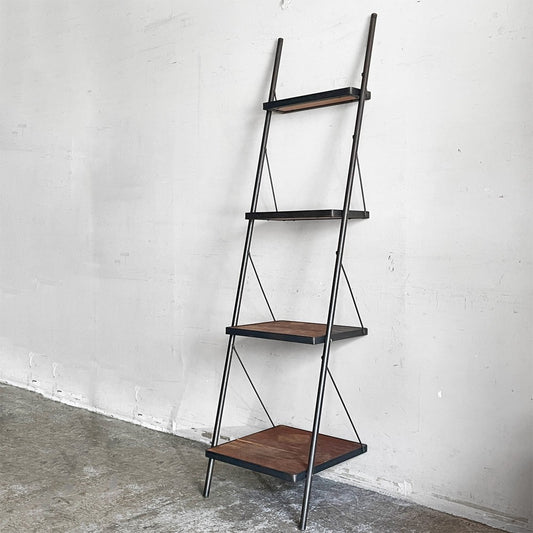 ジャーナルスタンダードファニチャー j.s.F シノン CHINON LADDER SHELF ラダーシェルフ ディスプレイラック 4段 杉古材 インダストリアル ■