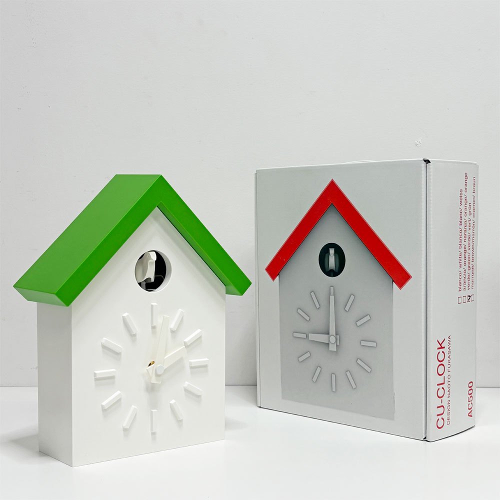 マジス MAGIS クークロック CU-CLOCK 鳩時計 グリーン 未使用品 動作確認済み 深澤 直人 イタリア モダンデザイン 参考価格¥59.400- ●