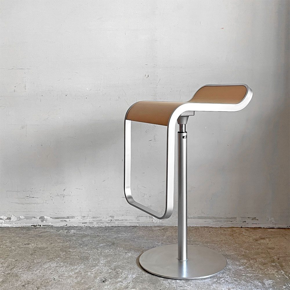 ラパルマ La palma レム LEM カウンタースツール 昇降式 カウンターチェア ハイスツール ウッドシート ナチュラル デザインユニット AZUMI アズミ B ■