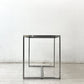 シンプルデザイン Simple Design ステンレス デスク テーブル W90cm インダストリアルスタイル ●