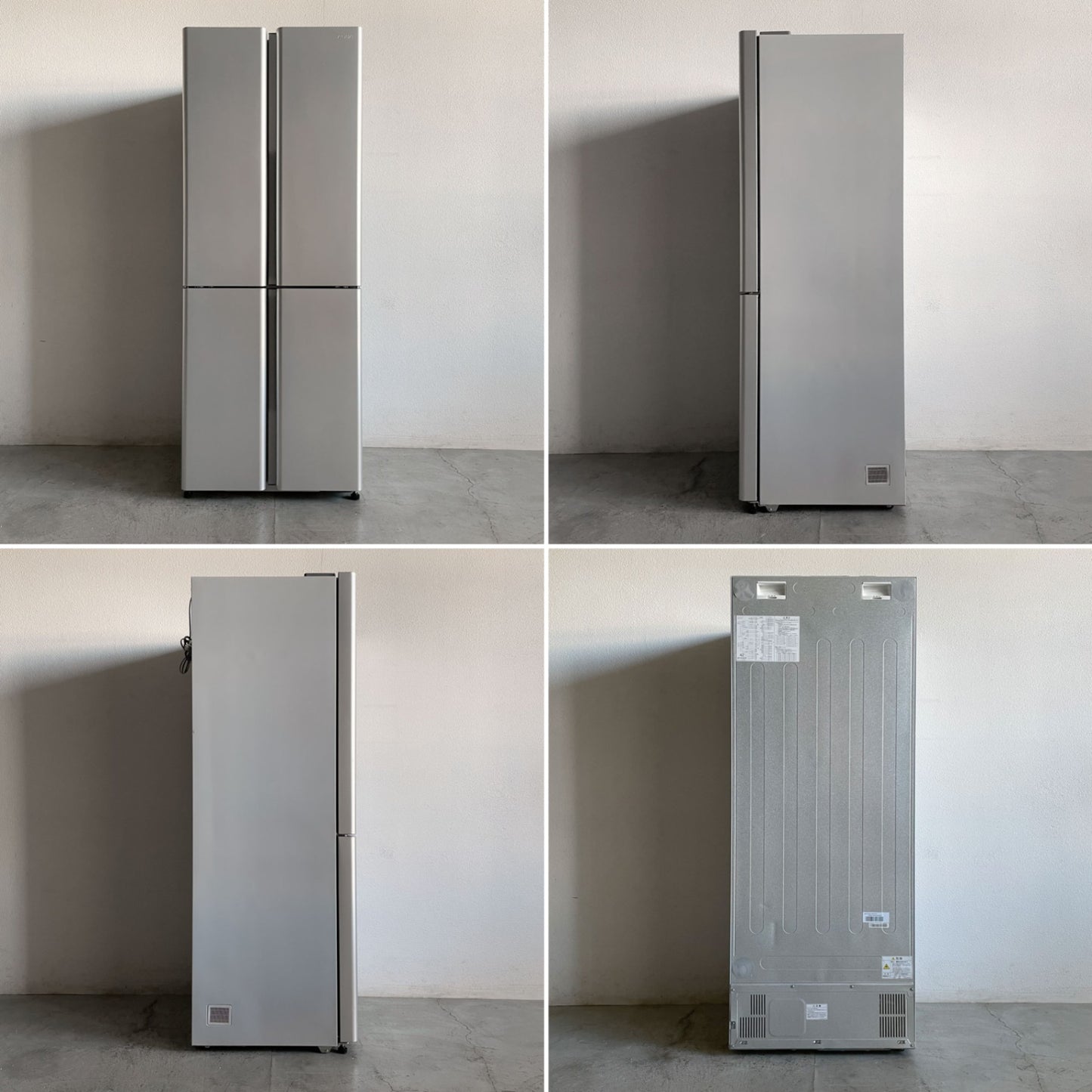 アクア AQUA フレンチドアタイプ 420L 冷凍冷蔵庫 AQR-TZ42K 2021年製 深澤直人 グッドデザイン ボトムフリーザー 参考286,000円の品 〓