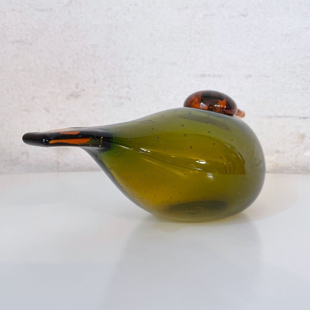 イッタラバード iittala バーズバイトイッカ Birds by Toikka グラスエイダー Grass Eider 2010年 オイバ・トイッカ 箱付 北欧雑貨 ◎