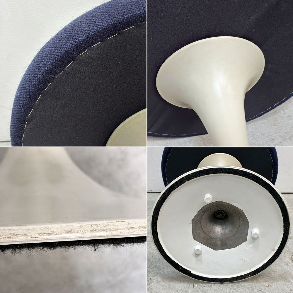 ノル ノール Knoll ビンテージ チューリップ スツール 回転式 エーロ・サーリネン Eero Saarinen スペースエイジ ミッドセンチュリー ウレタン・ファブリック交換品 ●