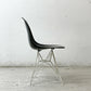 ハーマンミラー Herman Miller 2ndビンテージ サイドシェルチェア FRP製 エレファントハイドグレー ホワイトエッフェルベース C&R イームズ ミッドセンチュリー ●