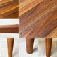 マスターウォール MASTERWAL ライン ソファテーブル LINE SOFA TABLE コーヒーテーブル ローテーブル ウォールナット無垢集成材 アカセ木工 W90cm 定価￥79,200- ★