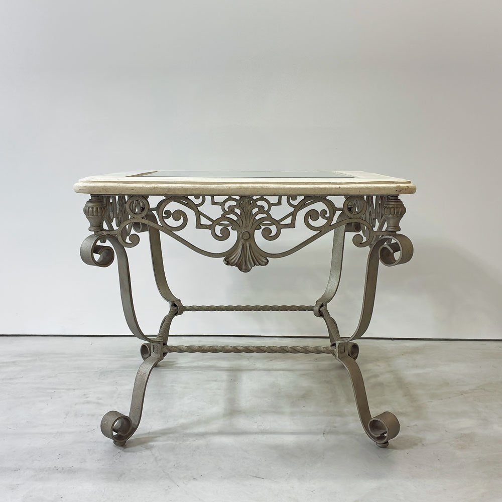 ドレクセルヘリテイジ DREXEL HERITAGE エトセトラ Et Cetera ガラス カクテルテーブル 米国 クラシカルデザイン ●