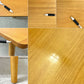 無印良品 MUJI 木製テーブル ダイニングテーブル ラバーウッド材 Ｗ180cm ナチュラルデザイン 参考定価￥59,900-  ●