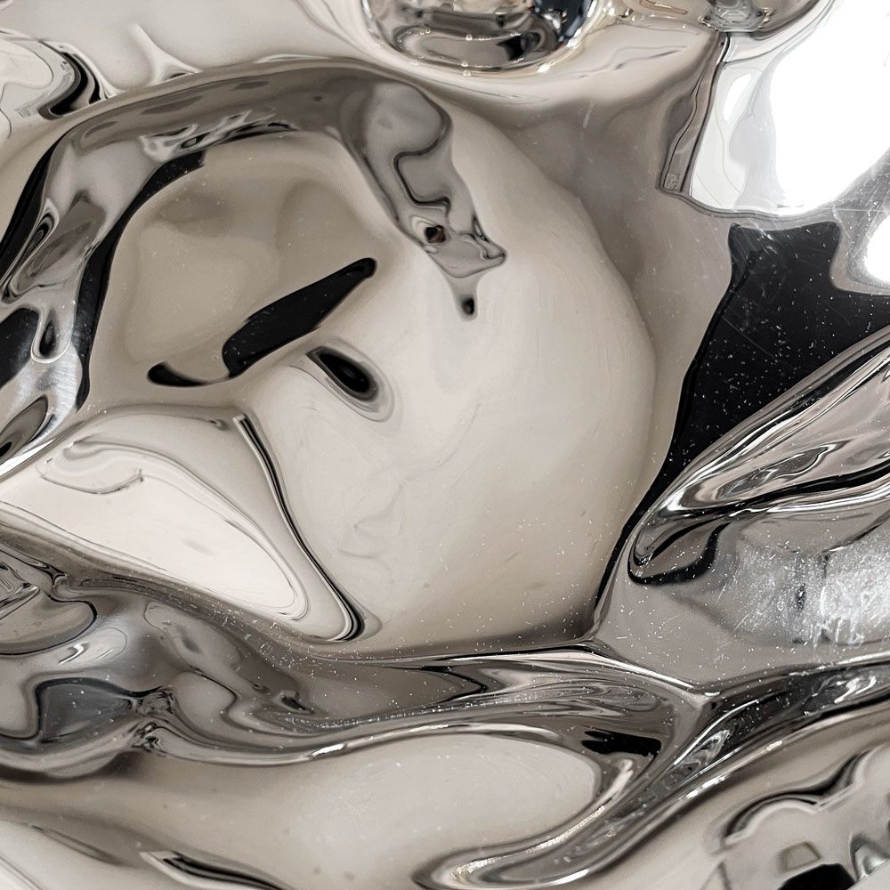 アレッシィ ALESSI サリア Sarria ラウンドバスケット フルーツボウル サービングディッシュ ステンレススチール リュイス・クロテート W27.5cm イタリア B ◎