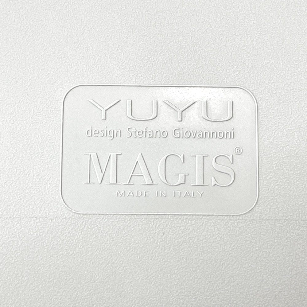 マジス MAGIS ユユ YUYU スタッキングチェア スツ―ル ガーデンチェア グレー系 ステファノ ジョバンノーニ イタリア 廃番カラー ●