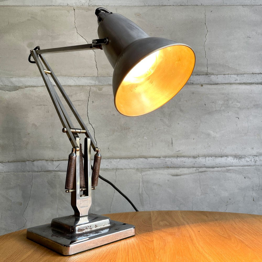 アングルポイズ ANGLEPOISE ビンテージ オリジナル1227 Original1227 デスクライト シルバーカラー ♪