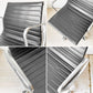 ハーマンミラー Herman Miller アルミナムグループ マネジメントチェア 本革 5本脚 C&Rイームズ ミッドセンチュリー 定価￥400,400- ★