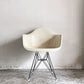 ハーマンミラー Herman Miller アームシェルチェア セカンド 2nd FRP パーチメント すっぴんモデル エッフェルベース イームズ ミッドセンチュリー ■