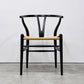 カールハンセン＆サン Carl Hansen & Son CH24 Yチェア ブラックラッカー ビーチ材 ペーパーコード ハンス・J・ウェグナー デンマーク 北欧家具 ◎