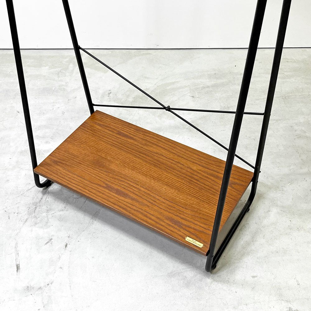 ニコアンド niko and… furniture & supply リビングテリトリー LIVING TERRITORY ハンガーラック オーク材 スチールフレーム インダストリアルデザイン 定価￥14,740- ●