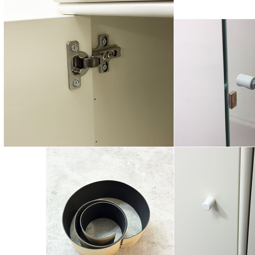 モンタナ MONTANA システムシェルフユニット SYSTEM SHELF UNIT 4ユニット キャビネット 木製扉＆ガラス扉＆ラック＆台輪 デンマーク ●