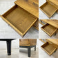 トラックファニチャー TRUCK FURNITURE ガット ローボードGATTO LOW BOARD ナラ無垢材 鋳鉄製ハンドル 可動棚 アジャスター付き 定価¥456,500- ●