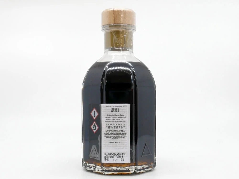 ドットール・ヴラニエス Dr. Vranjes ロッソ ノービレ ROSSO NOBILE ルームフレグランス 500ml 40周年記念 未使用品 スティック付き IDEE取扱い ●