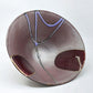 Orcas Island Pottery デコレーションボウル 陶器 アート Φ24.5cm Matthew Patton アメリカ ●