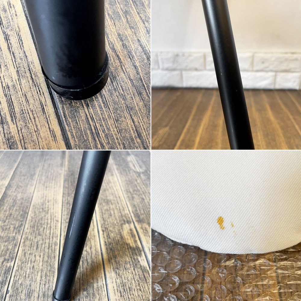 イデー IDEE マレアチェア MAREA ダイニングチェア ラタン×スチール クッション付 定価￥29,900- ◎