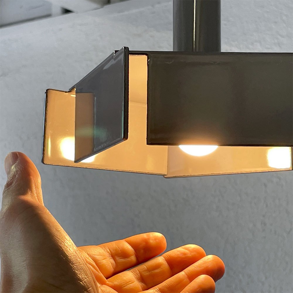 ニューライトポタリー NEW LIGHT POTTERY ドアドア ショート door_door / short グレー ペンダントライト 定価79,200円 ◇