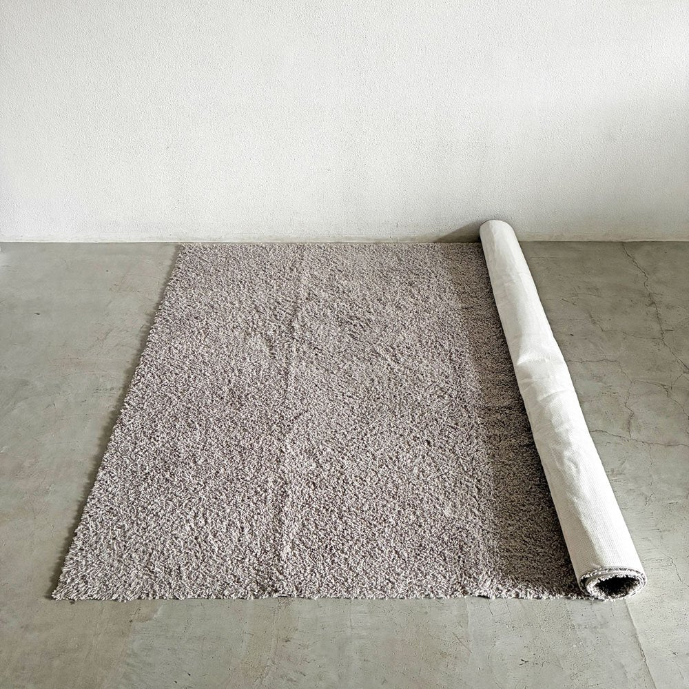 スミノエ SUMINOE ルーパス LUPUS シャギーラグ カーペット ベージュ 261×352cm 江戸間6帖 防ダニ・アレルブロック・床暖房対応 カタログ定価￥227,000- 〓